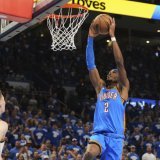 Shai Gilgeous-Alexander (2) et OKC sont en finale de la Conférence Ouest KEYSTONE/AP/Kyle Phillips